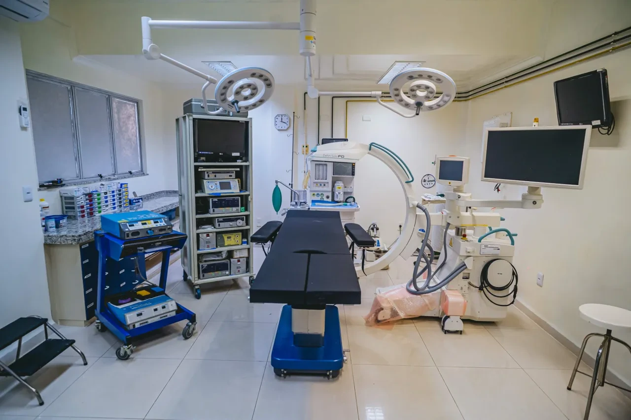 Centro cirúrgico do Hospital Santa Maria