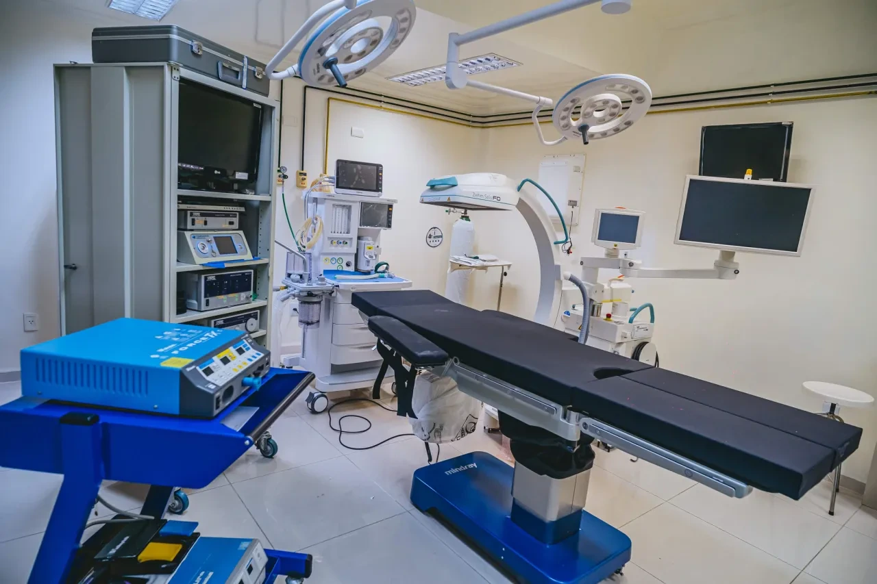 Centro cirúrgico do Hospital Santa Maria